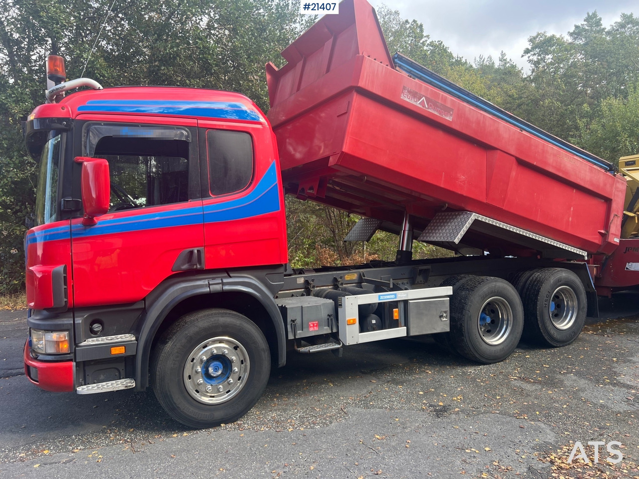 Tipper Scania P124G: picture 12