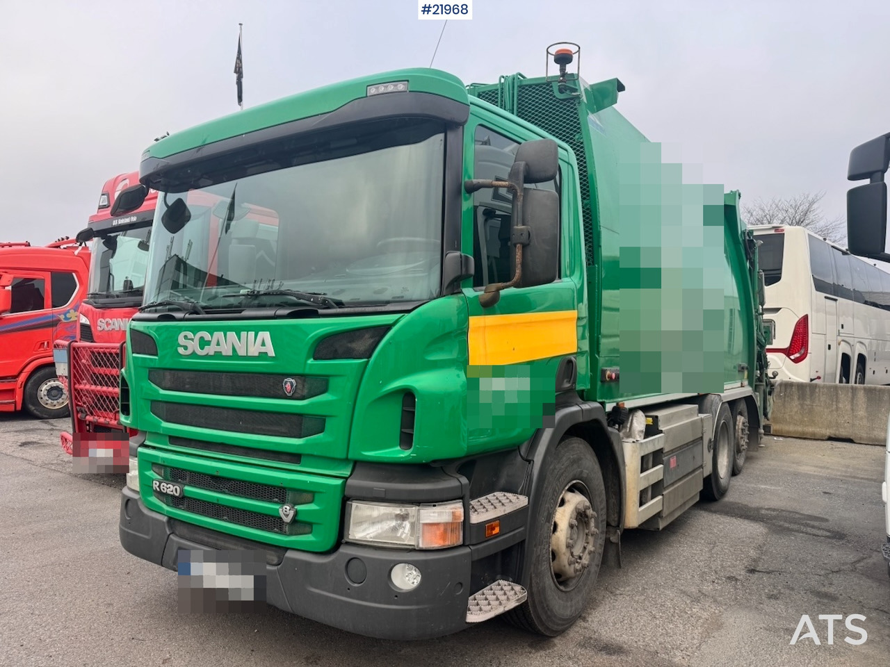 Scania P340 - Garbage truck: picture 1 Scania P340 - Garbage truck: picture 1