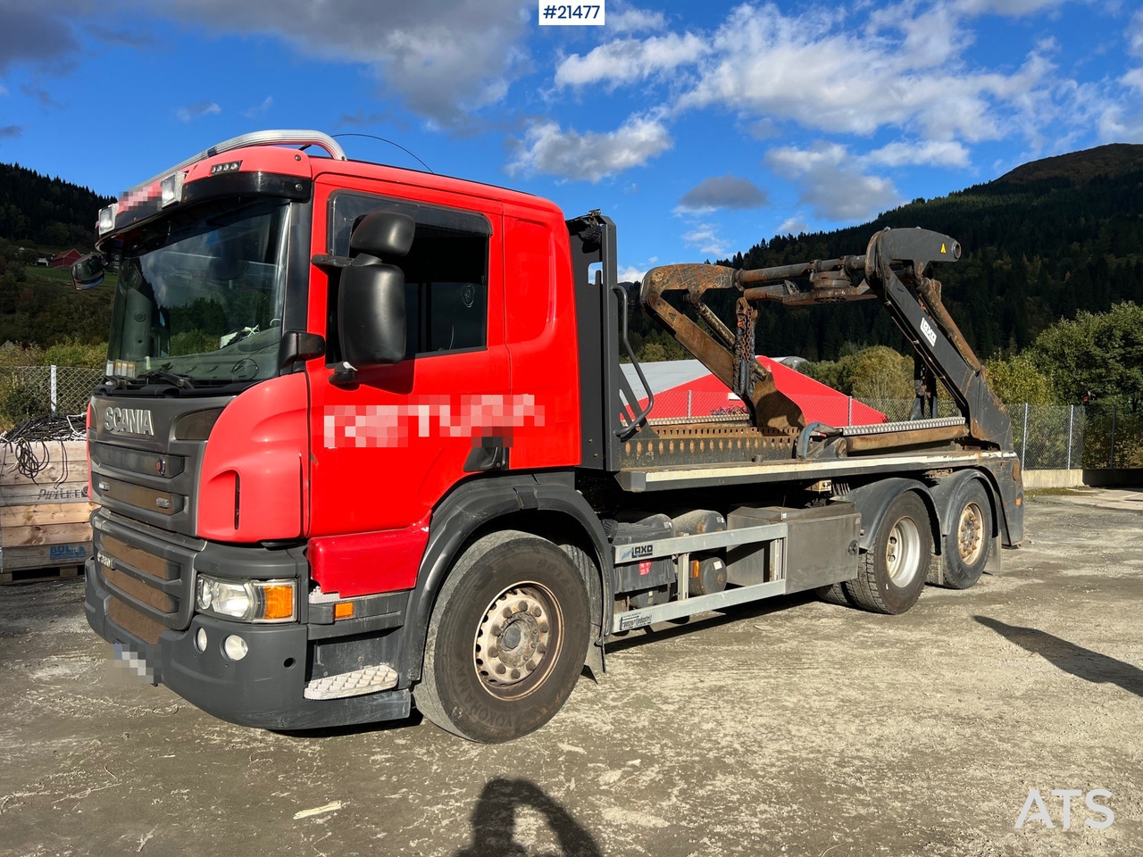 Scania P360 Liftdumper m/ rotator - Container transporter/ Swap body truck: picture 1 Scania P360 Liftdumper m/ rotator - Container transporter/ Swap body truck: picture 1