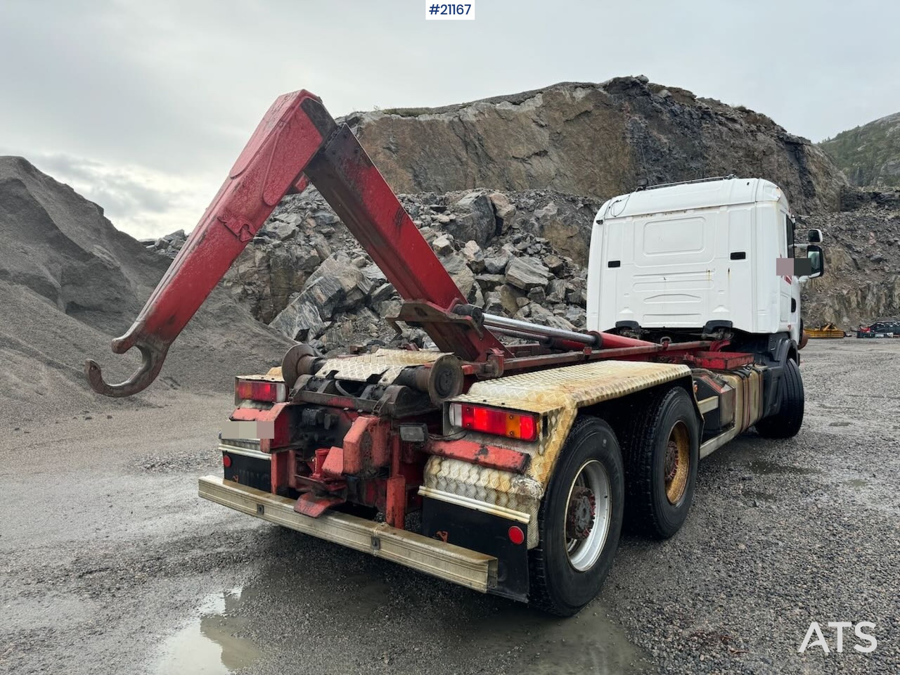 Hook lift truck Scania R164: picture 6