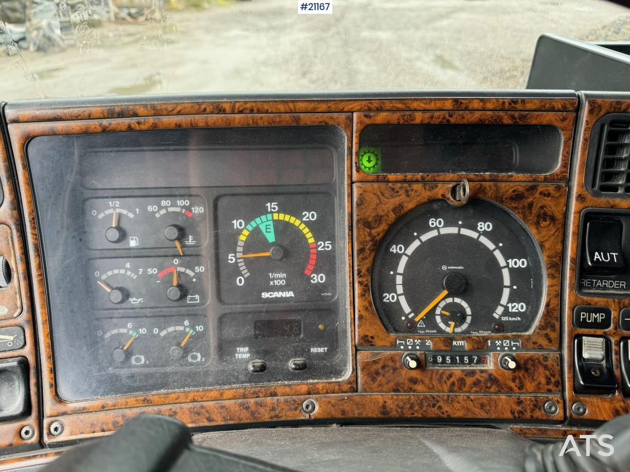 Hook lift truck Scania R164: picture 39