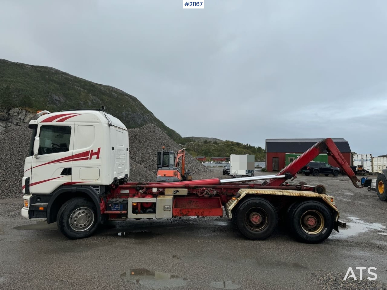 Scania R164 - Hook lift truck: picture 3 Scania R164 - Hook lift truck: picture 3