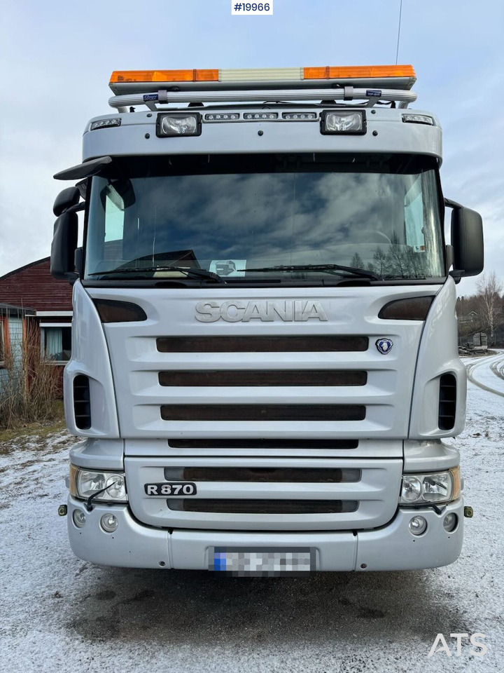 Crane truck, Dropside/ Flatbed truck Scania R470: picture 11