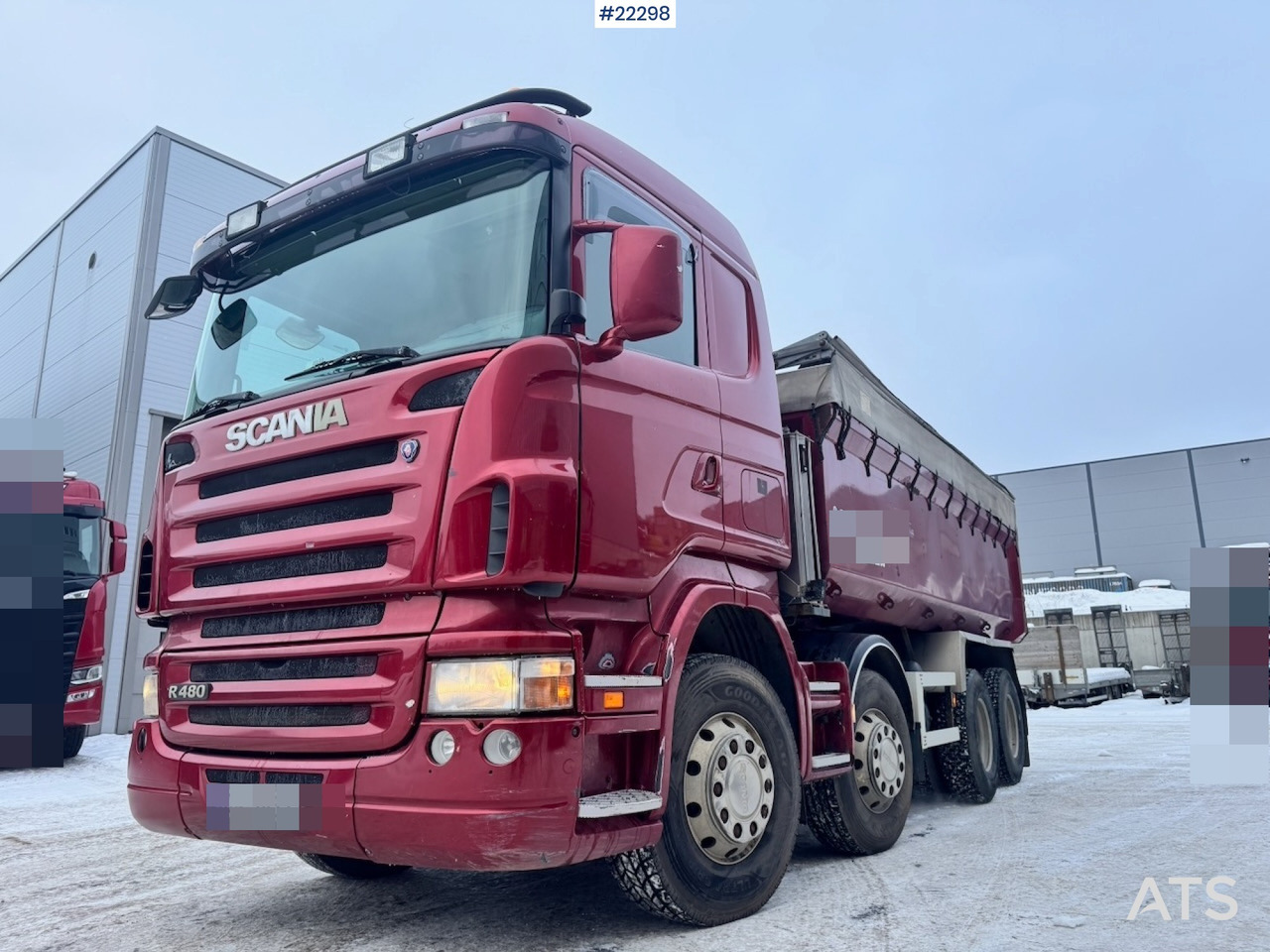 Scania R480 8x4 Tippbil – Eu-godkjent – 377 000 km SE VIDEO - Tipper: picture 3 Scania R480 8x4 Tippbil – Eu-godkjent – 377 000 km SE VIDEO - Tipper: picture 3
