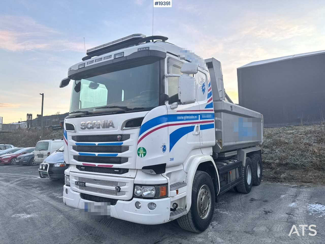 Scania R580 6x4 Tippbil. Eu-godkjent. Euro 6 - Tipper: picture 1 Scania R580 6x4 Tippbil. Eu-godkjent. Euro 6 - Tipper: picture 1