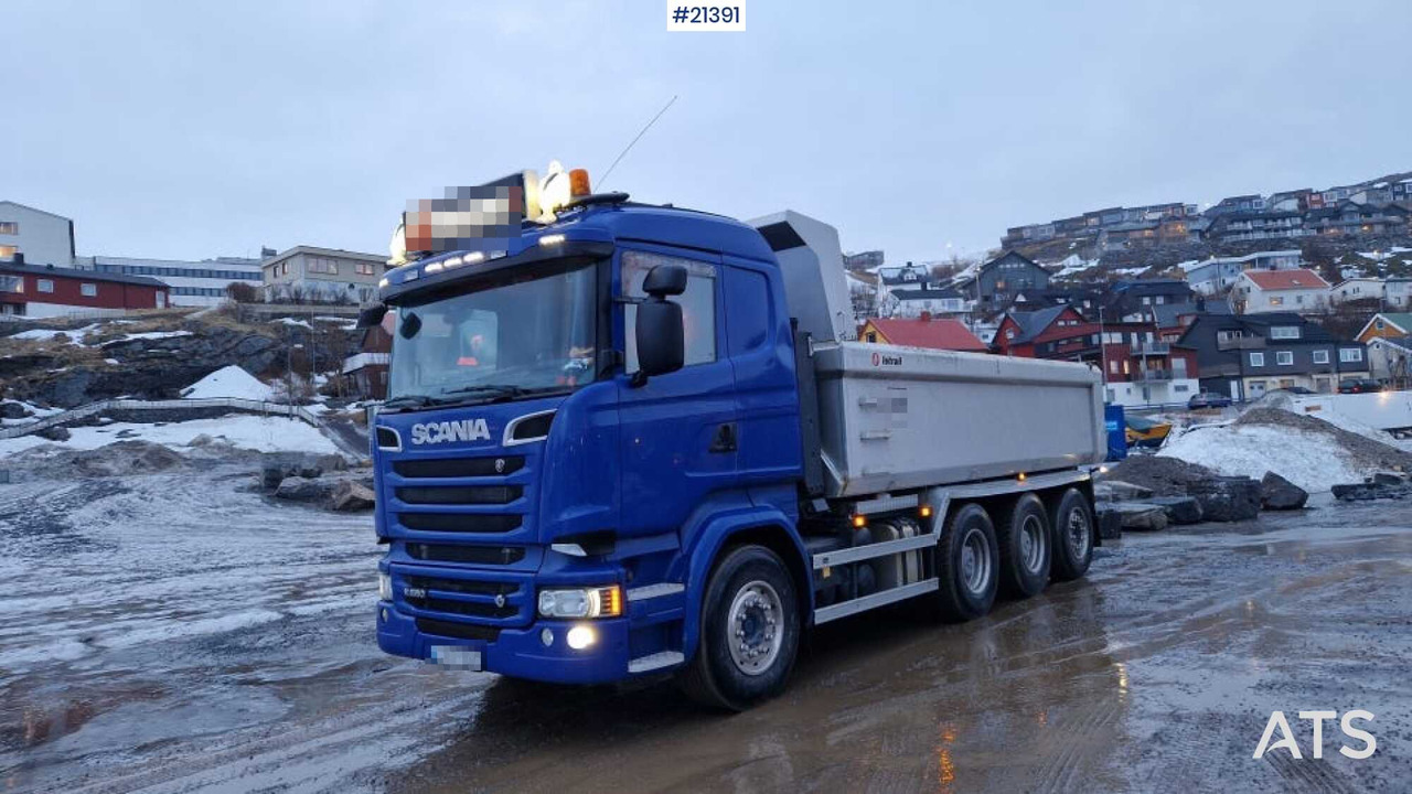 Scania R580 8x4 tippbil. Mye deler byttet! - Tipper: picture 4 Scania R580 8x4 tippbil. Mye deler byttet! - Tipper: picture 4
