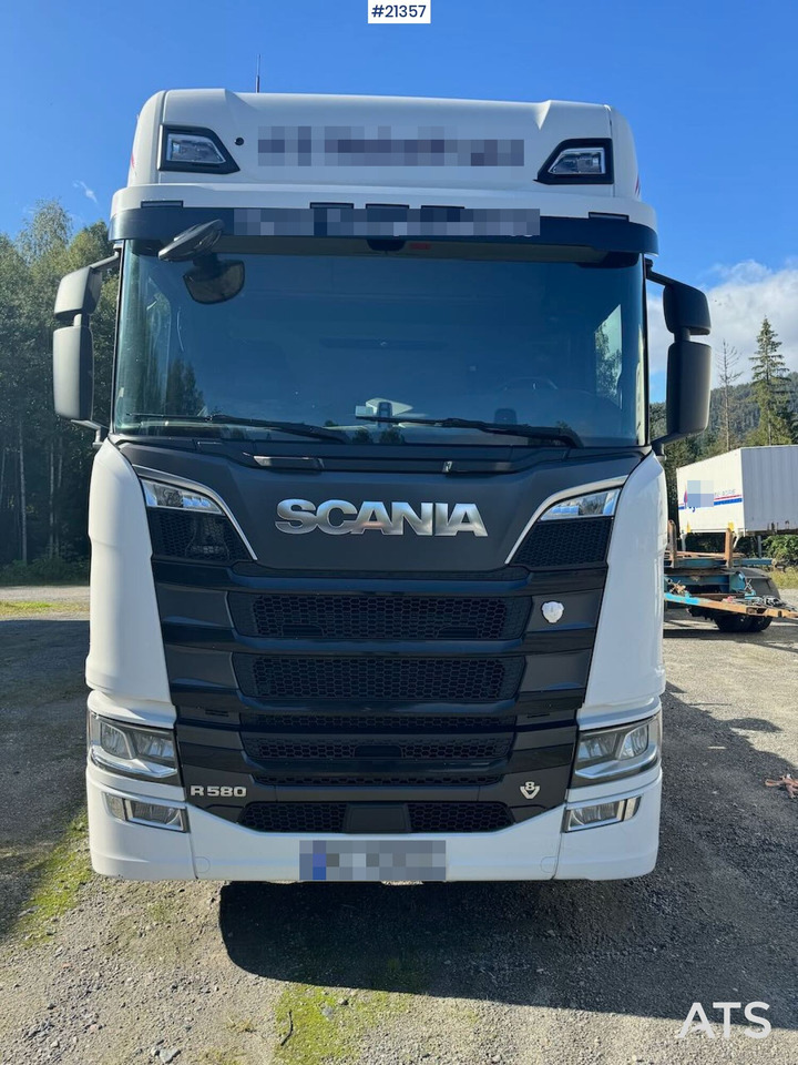 Scania R580 - Container transporter/ Swap body truck: picture 4 Scania R580 - Container transporter/ Swap body truck: picture 4