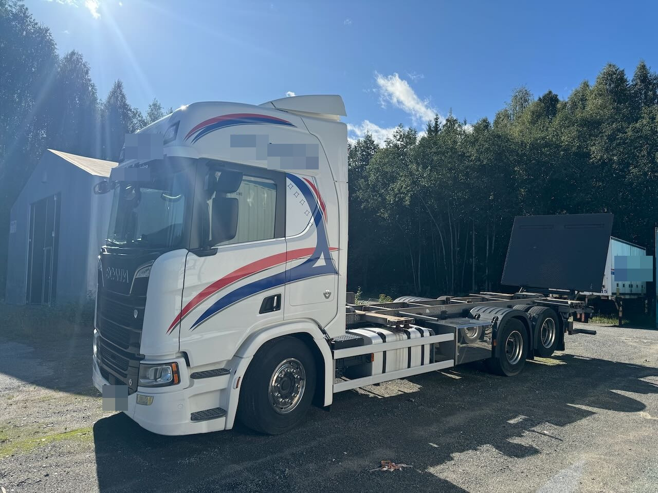 Scania R580 - Container transporter/ Swap body truck: picture 2 Scania R580 - Container transporter/ Swap body truck: picture 2