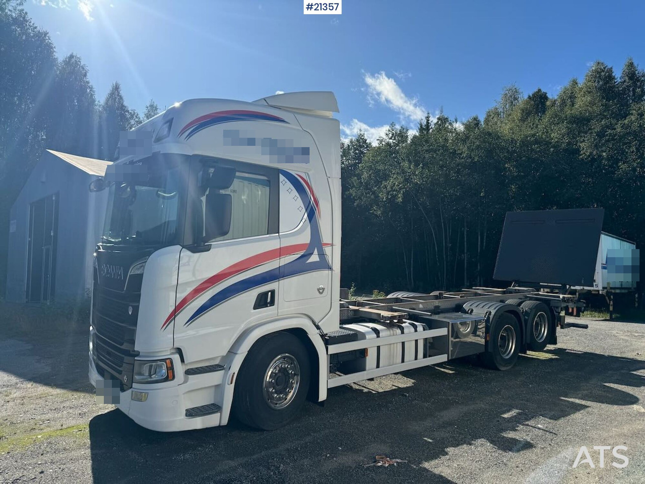 Scania R580 - Container transporter/ Swap body truck: picture 3 Scania R580 - Container transporter/ Swap body truck: picture 3