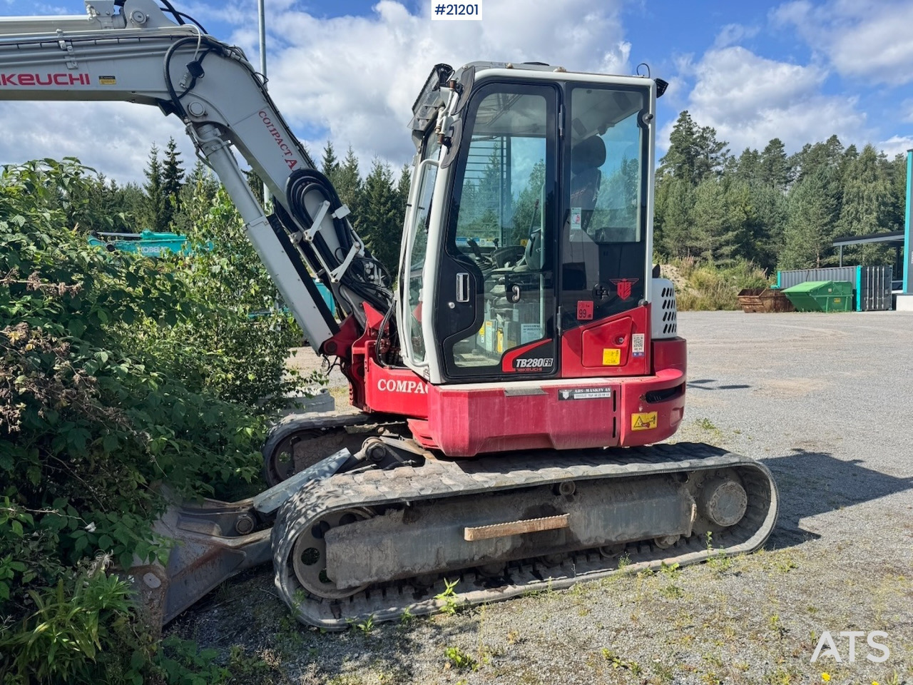 Takeuchi TB280FR - Crawler excavator: picture 1 Takeuchi TB280FR - Crawler excavator: picture 1