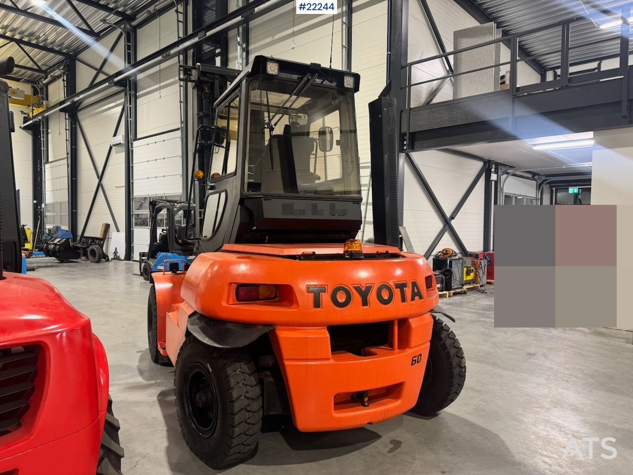 Toyota 5FD60 gaffeltruck - Diesel forklift: picture 3 Toyota 5FD60 gaffeltruck - Diesel forklift: picture 3