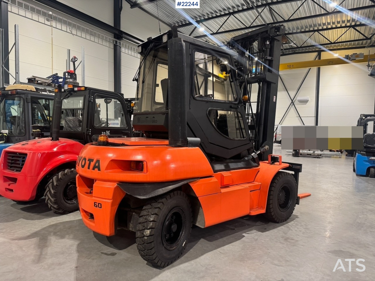 Toyota 5FD60 gaffeltruck - Diesel forklift: picture 2 Toyota 5FD60 gaffeltruck - Diesel forklift: picture 2