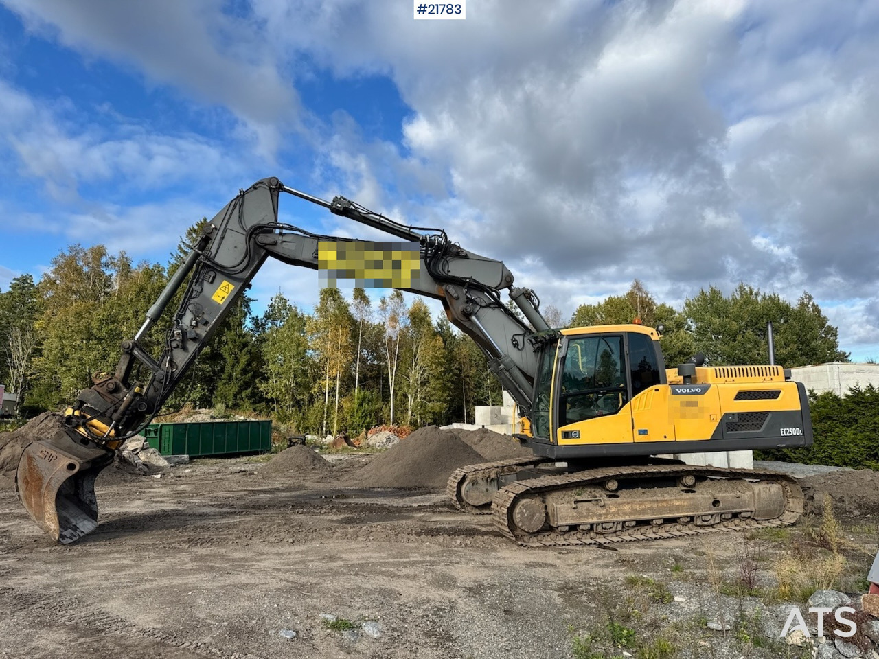Volvo 2012 Volvo EC250 m/ Rototilt, GPS og 2 skuffer. - Crawler excavator: picture 4 Volvo 2012 Volvo EC250 m/ Rototilt, GPS og 2 skuffer. - Crawler excavator: picture 4