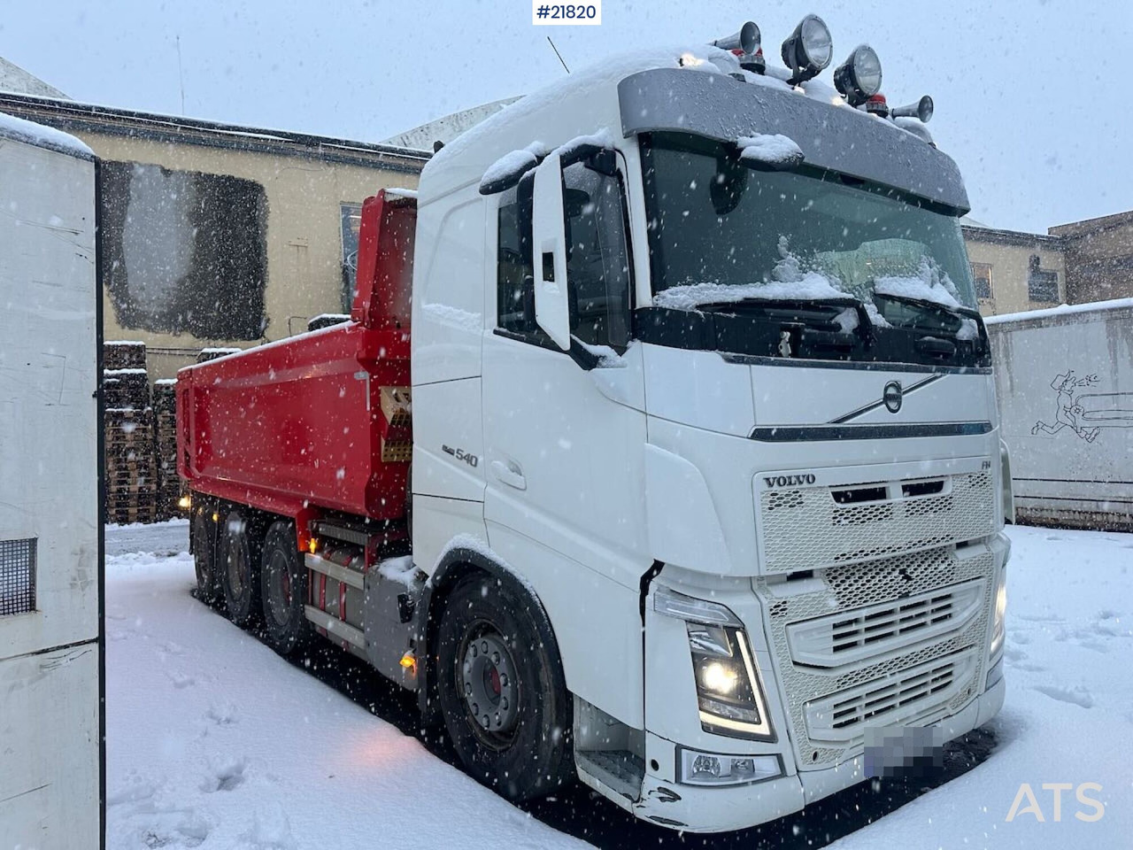 Volvo 2017 Volvo FH540 8x4 tippbil m/ ny dual clutch - Tipper: picture 3 Volvo 2017 Volvo FH540 8x4 tippbil m/ ny dual clutch - Tipper: picture 3