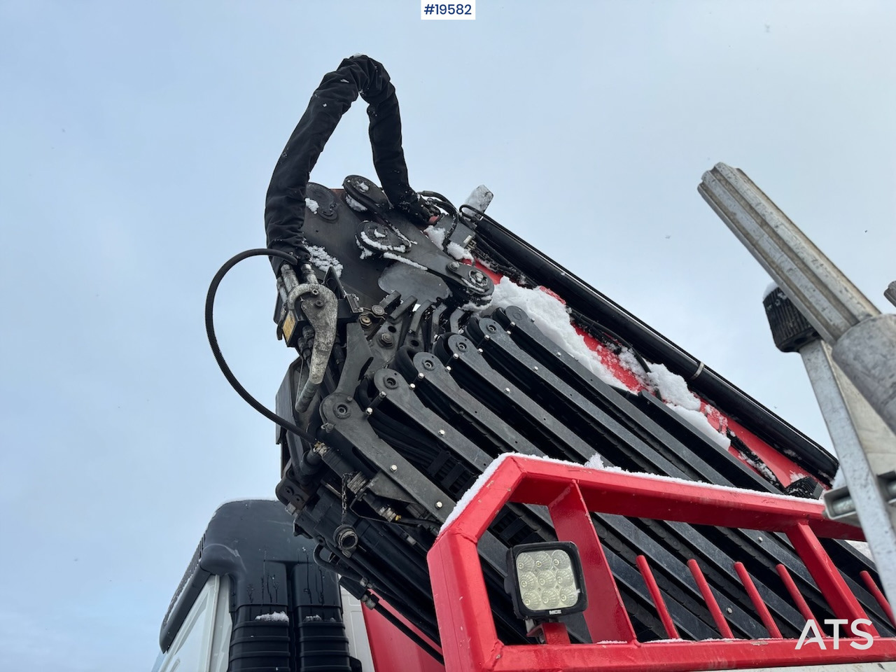 Crane truck Volvo 2019 Volvo FH540 8x4 Tridem Kranbil m/ 50 t/m HMF kran m/ Jibb. Lite km og krantimer!: picture 49