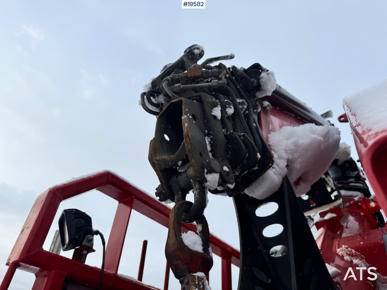 Crane truck Volvo 2019 Volvo FH540 8x4 Tridem Kranbil m/ 50 t/m HMF kran m/ Jibb. Lite km og krantimer!: picture 45