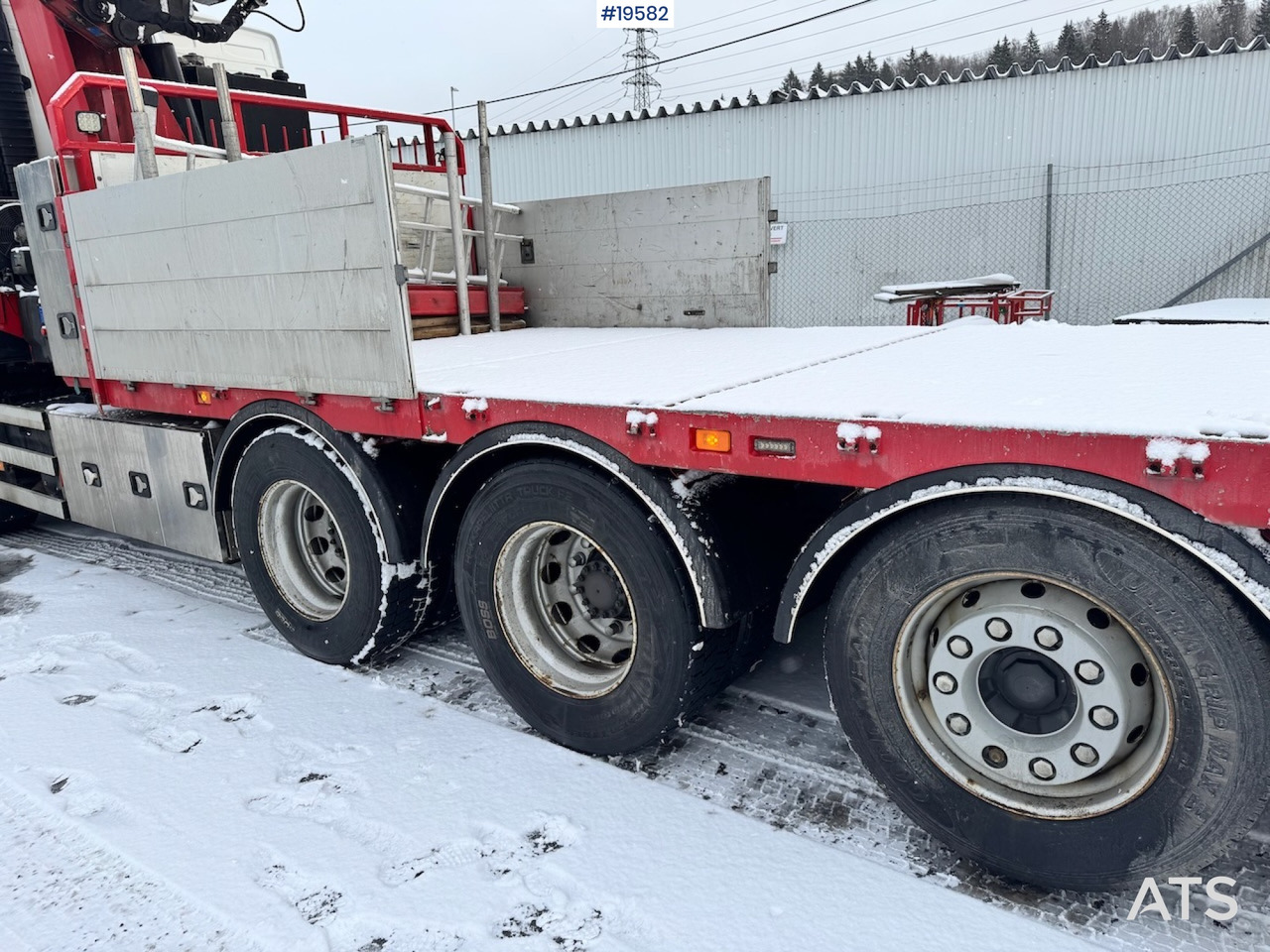 Crane truck Volvo 2019 Volvo FH540 8x4 Tridem Kranbil m/ 50 t/m HMF kran m/ Jibb. Lite km og krantimer!: picture 25