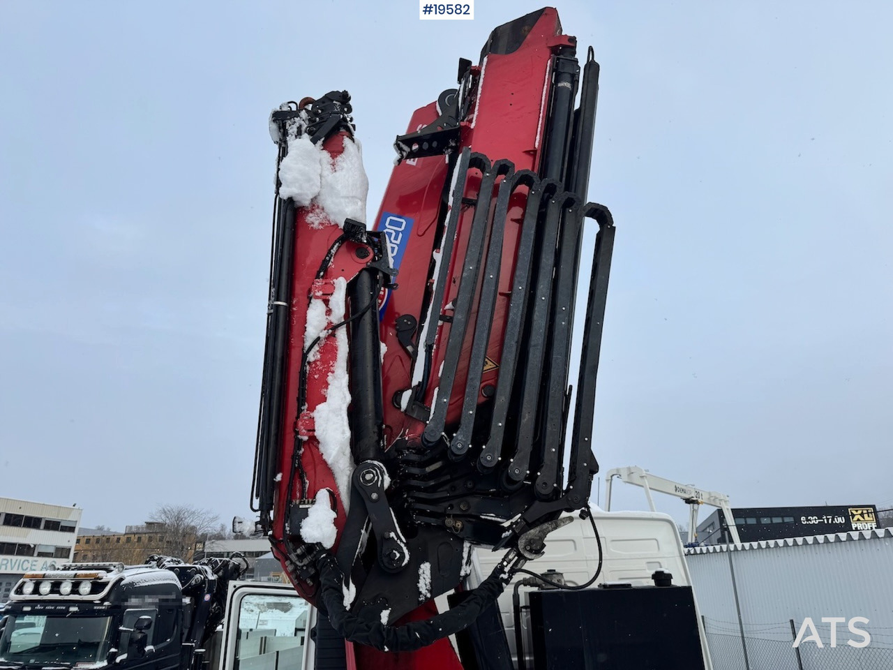 Crane truck Volvo 2019 Volvo FH540 8x4 Tridem Kranbil m/ 50 t/m HMF kran m/ Jibb. Lite km og krantimer!: picture 35