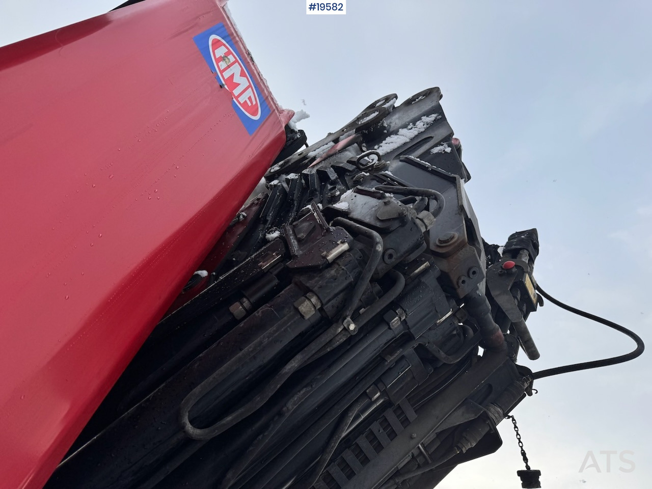 Crane truck Volvo 2019 Volvo FH540 8x4 Tridem Kranbil m/ 50 t/m HMF kran m/ Jibb. Lite km og krantimer!: picture 48