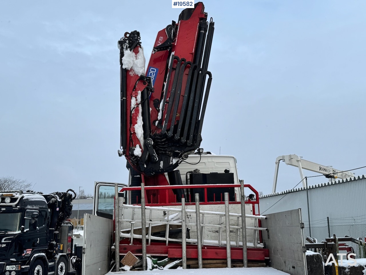 Crane truck Volvo 2019 Volvo FH540 8x4 Tridem Kranbil m/ 50 t/m HMF kran m/ Jibb. Lite km og krantimer!: picture 23