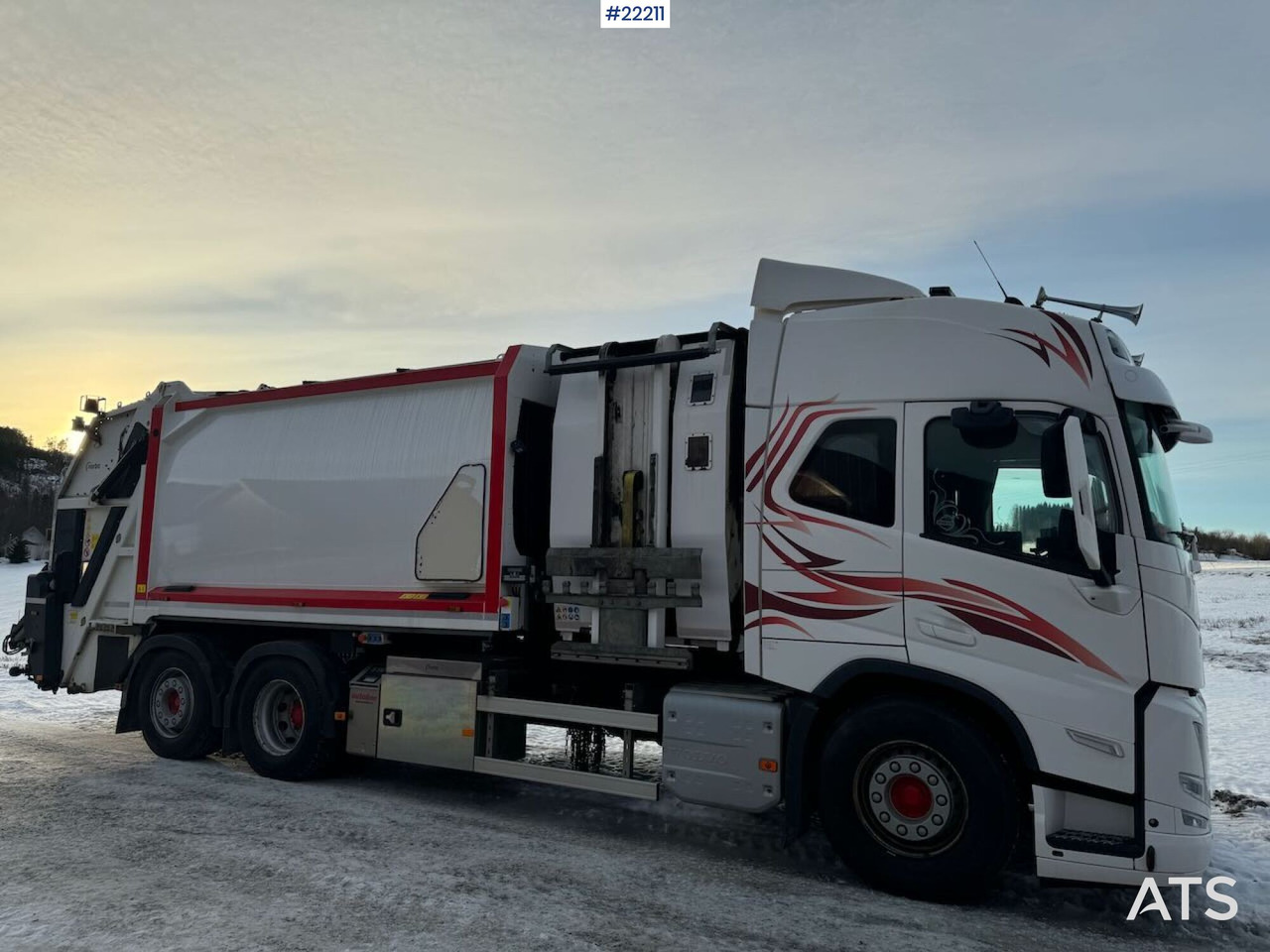 Volvo 2021 Volvo FM500 6x2 komprimatorbil med Norba 2-kammer påbygg - Garbage truck: picture 3 Volvo 2021 Volvo FM500 6x2 komprimatorbil med Norba 2-kammer påbygg - Garbage truck: picture 3