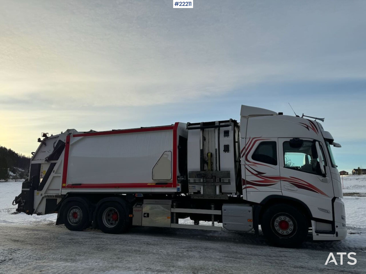 Volvo 2021 Volvo FM500 6x2 komprimatorbil med Norba 2-kammer påbygg - Garbage truck: picture 4 Volvo 2021 Volvo FM500 6x2 komprimatorbil med Norba 2-kammer påbygg - Garbage truck: picture 4