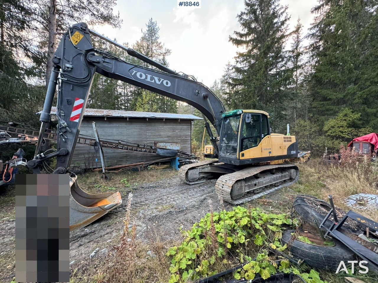 Volvo EC210CL Beltegraver m/ tilt og skuff. Nytt understell. SE VIDEO - Crawler excavator: picture 5 Volvo EC210CL Beltegraver m/ tilt og skuff. Nytt understell. SE VIDEO - Crawler excavator: picture 5