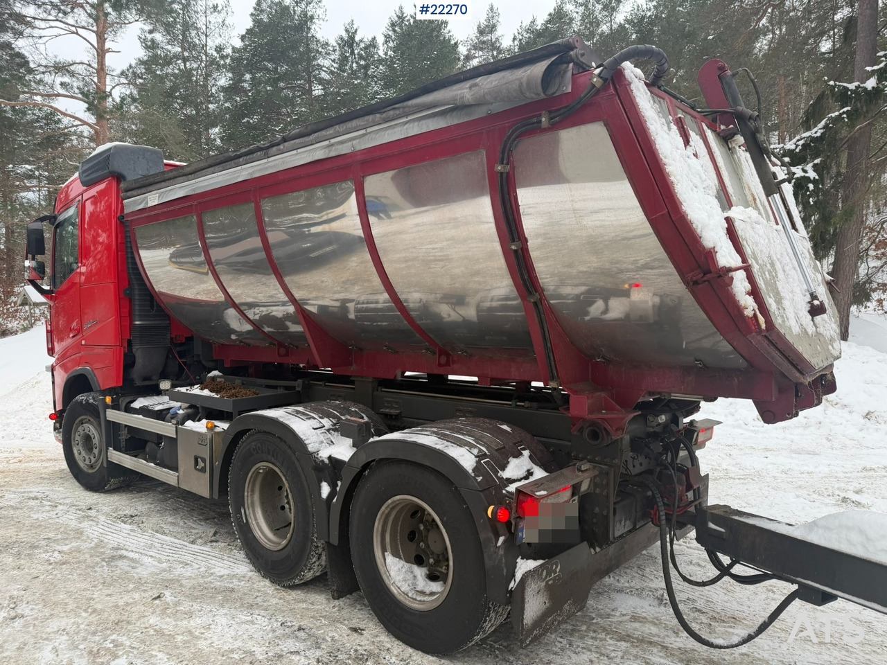 Volvo FH540 6x4 asfaltbil m/ 2017 Nor Slep fhv-24t 3 akslet asfaltkjerre - Tipper: picture 2 Volvo FH540 6x4 asfaltbil m/ 2017 Nor Slep fhv-24t 3 akslet asfaltkjerre - Tipper: picture 2