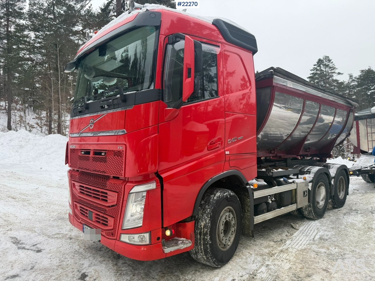 Volvo FH540 6x4 asfaltbil m/ 2017 Nor Slep fhv-24t 3 akslet asfaltkjerre - Tipper: picture 1 Volvo FH540 6x4 asfaltbil m/ 2017 Nor Slep fhv-24t 3 akslet asfaltkjerre - Tipper: picture 1