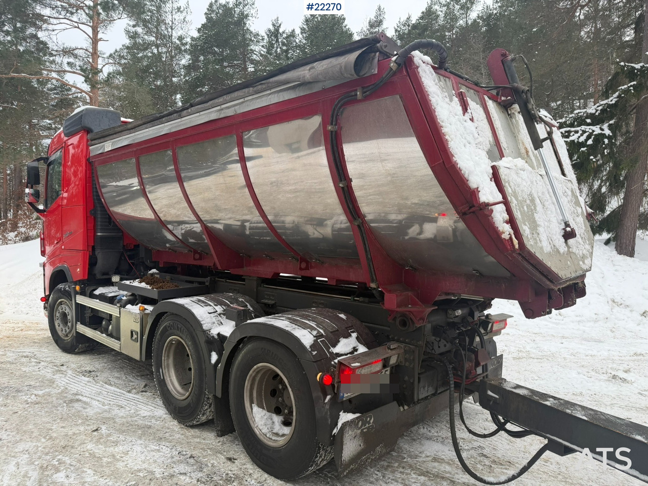 Volvo FH540 6x4 asfaltbil m/ 2017 Nor Slep fhv-24t 3 akslet asfaltkjerre - Tipper: picture 4 Volvo FH540 6x4 asfaltbil m/ 2017 Nor Slep fhv-24t 3 akslet asfaltkjerre - Tipper: picture 4