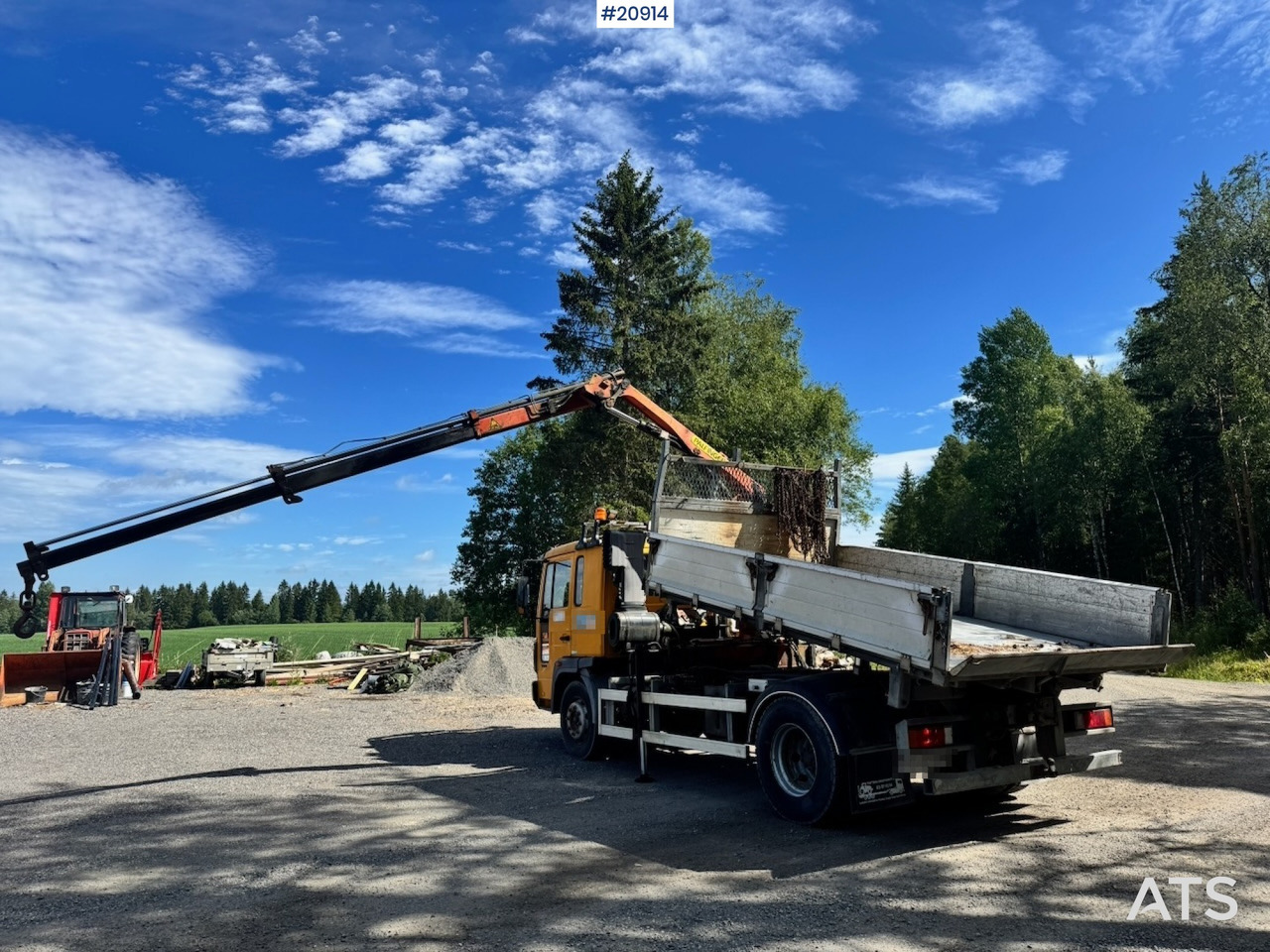 Volvo FL6 - Tipper, Crane truck: picture 5 Volvo FL6 - Tipper, Crane truck: picture 5