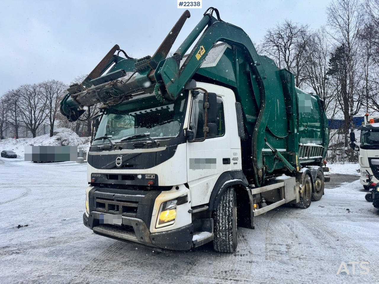 Volvo FMX460 Komprimatorbil m/ Frontlaster – Euro 6! SE VIDEO - Garbage truck: picture 2 Volvo FMX460 Komprimatorbil m/ Frontlaster – Euro 6! SE VIDEO - Garbage truck: picture 2