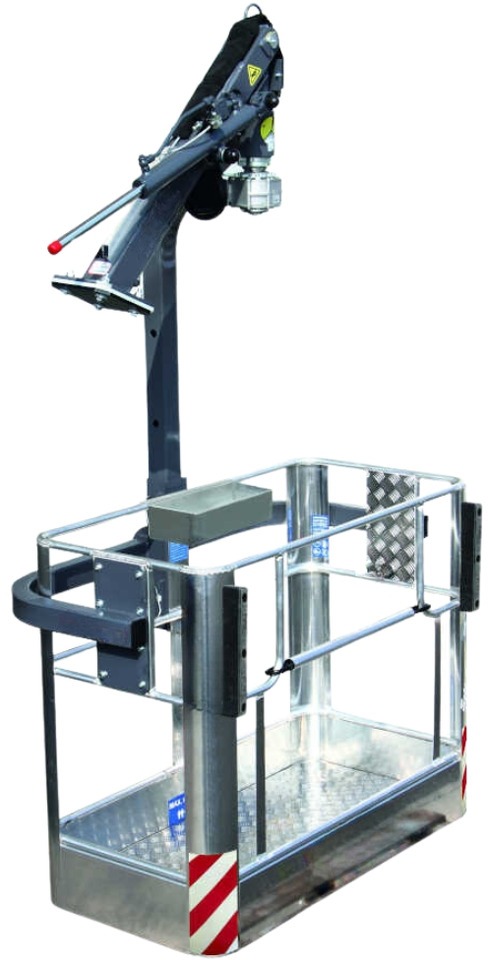 Height Adjustable Rotating Iron Man Basket CPGR-2H-F - Attachment for Loader crane: picture 2 Height Adjustable Rotating Iron Man Basket CPGR-2H-F - Attachment for Loader crane: picture 2