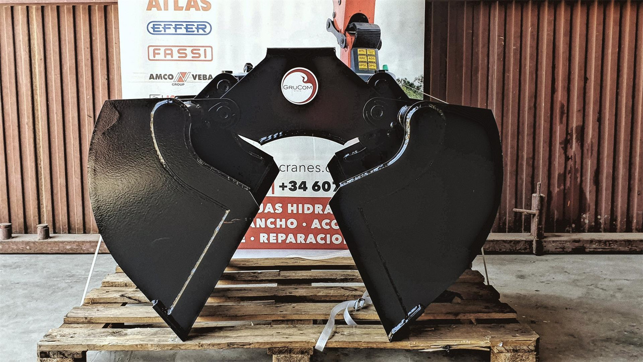 Clamshell bucket with sidewalls BV-L 205 - Clamshell bucket for Loader crane: picture 2 Clamshell bucket with sidewalls BV-L 205 - Clamshell bucket for Loader crane: picture 2