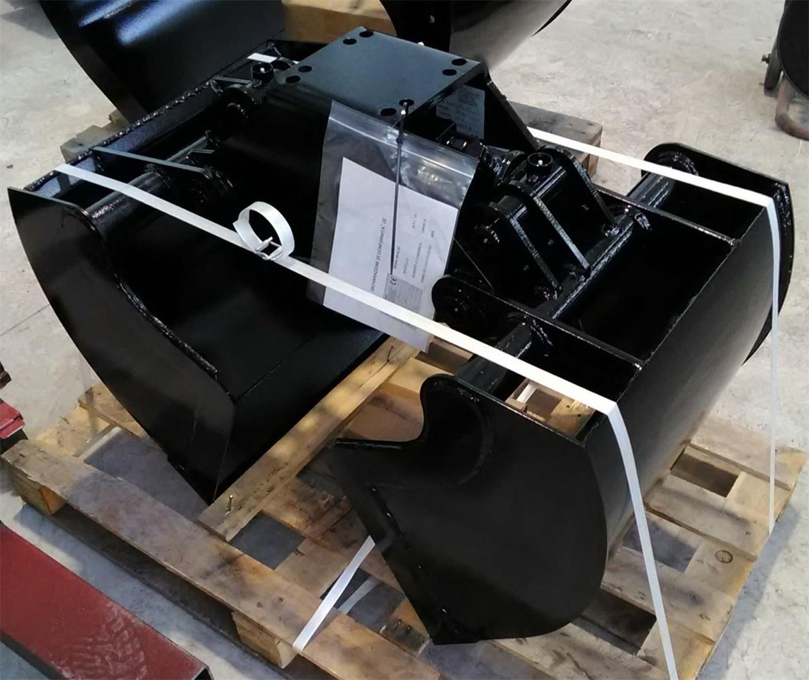 Clamshell bucket with sidewalls BV-L 400 - Clamshell bucket for Loader crane: picture 2 Clamshell bucket with sidewalls BV-L 400 - Clamshell bucket for Loader crane: picture 2