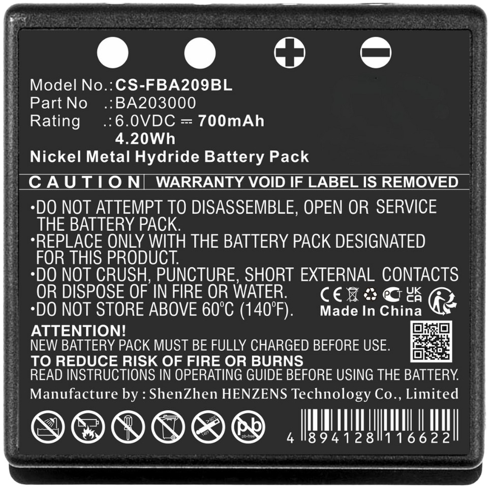 HBC compatible battery BA209000, BA209060, BA209061 - Battery for Loader crane: picture 5 HBC compatible battery BA209000, BA209060, BA209061 - Battery for Loader crane: picture 5
