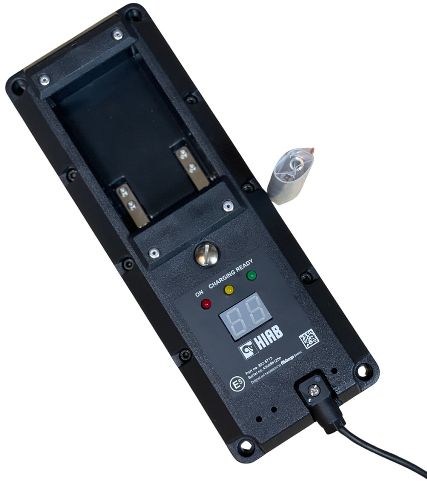 New Electrical system for Loader crane Hiab battery charger olsbergs 9836713: picture 7