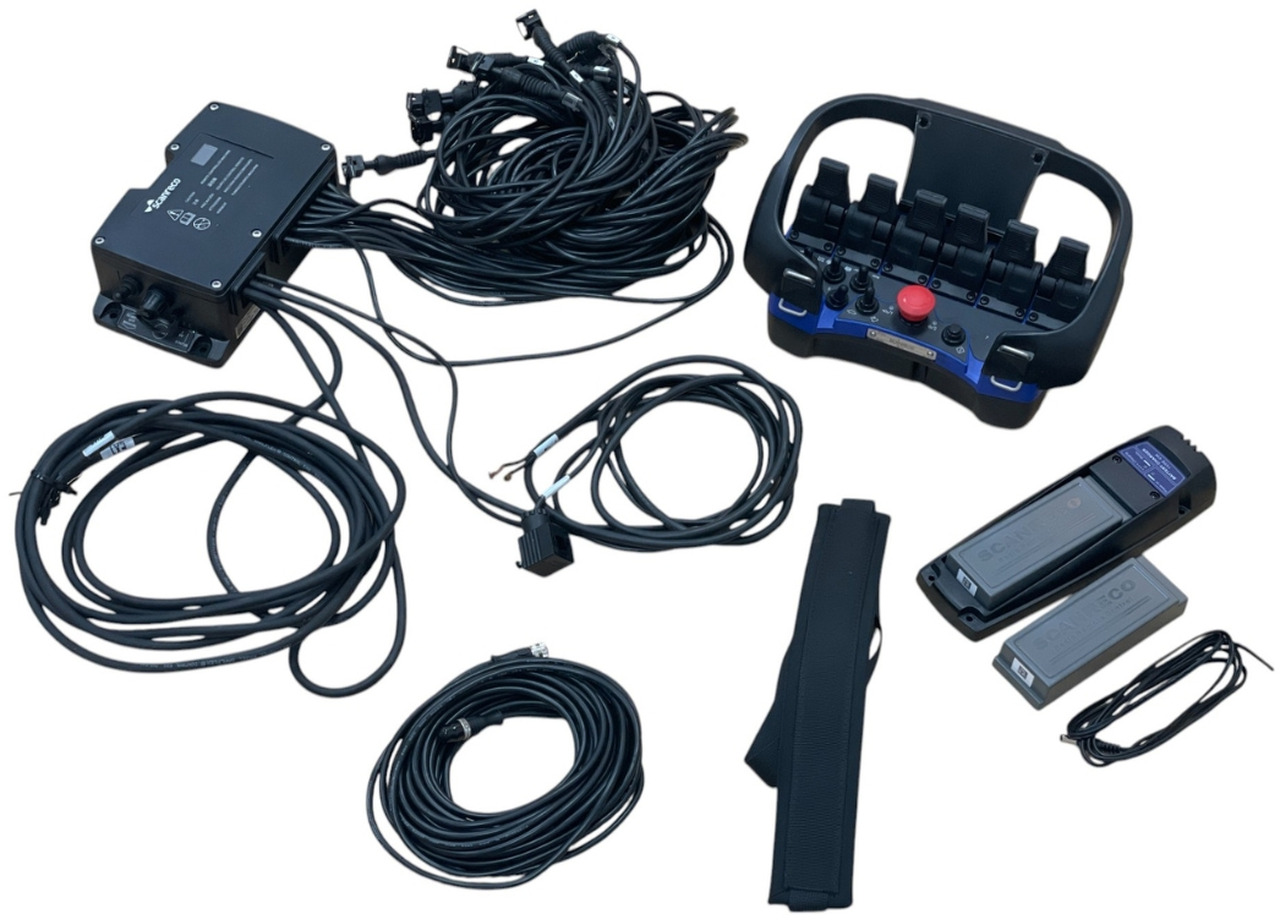 Remote control Scanreco for 6 functions RM6-SCANRECO - Electrical system for Loader crane: picture 1 Remote control Scanreco for 6 functions RM6-SCANRECO - Electrical system for Loader crane: picture 1