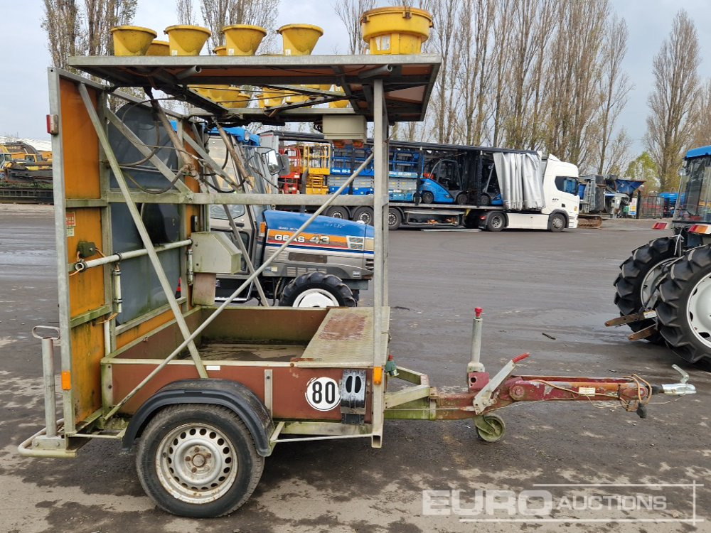 1995 Nissen Single Axle Traffic Control Trailer - Construction equipment, Trailer: picture 5 1995 Nissen Single Axle Traffic Control Trailer - Construction equipment, Trailer: picture 5