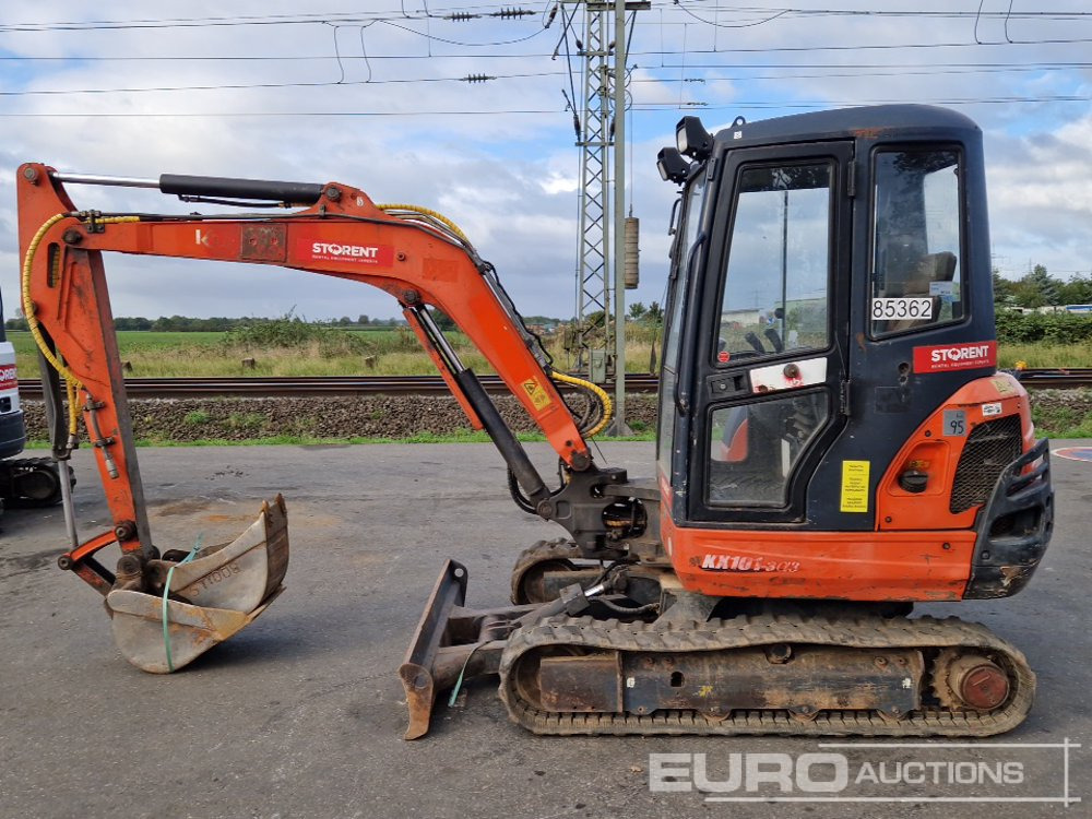 2012 Kubota KX101-3A3 - Mini excavator: picture 2 2012 Kubota KX101-3A3 - Mini excavator: picture 2