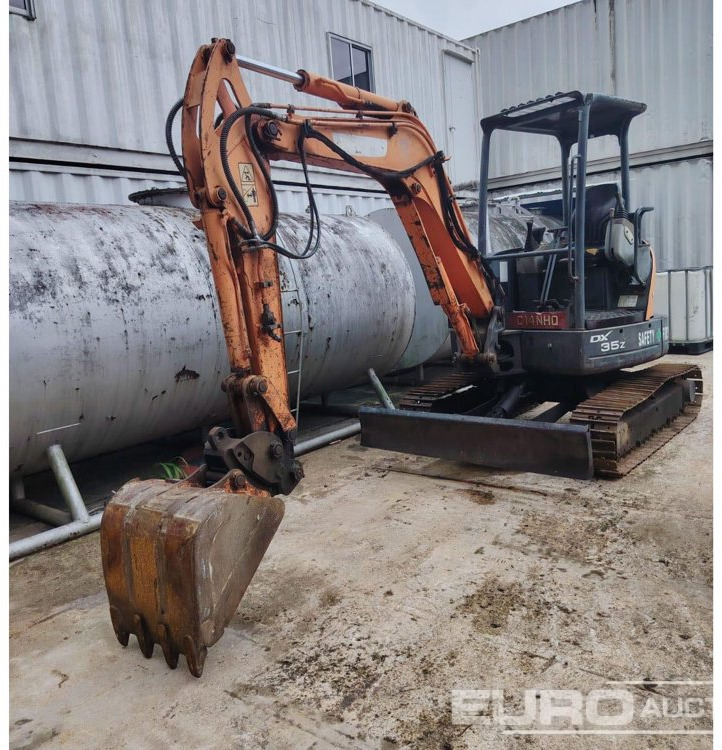 2014 Doosan DX35Z - Mini excavator: picture 1 2014 Doosan DX35Z - Mini excavator: picture 1