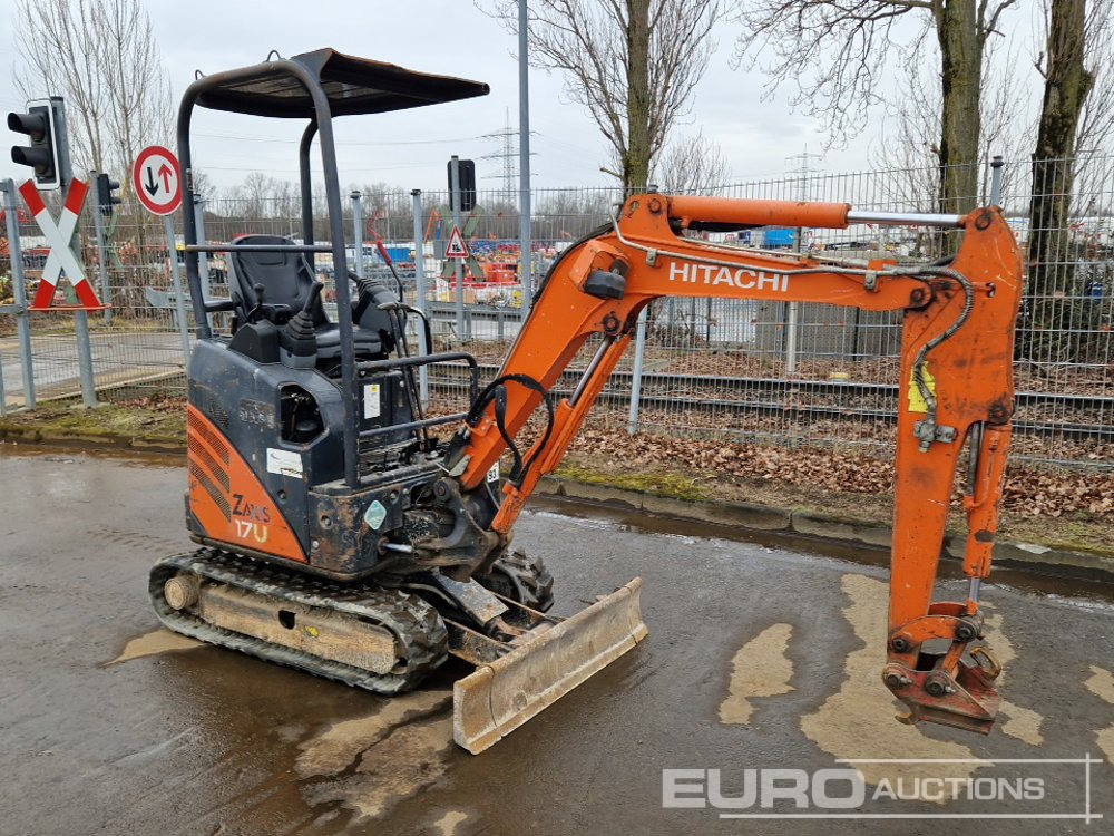 Mini excavator 2014 Hitachi ZX17U-2YLR: picture 7