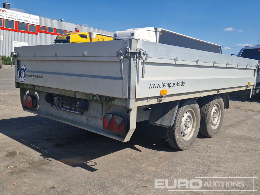 2014 Tempus 2 Axle Trailer, 2000kg, 100Km/H (Tuev 3/2027)(German Reg. Docs. Available) - Dropside/ Flatbed trailer: picture 5 2014 Tempus 2 Axle Trailer, 2000kg, 100Km/H (Tuev 3/2027)(German Reg. Docs. Available) - Dropside/ Flatbed trailer: picture 5