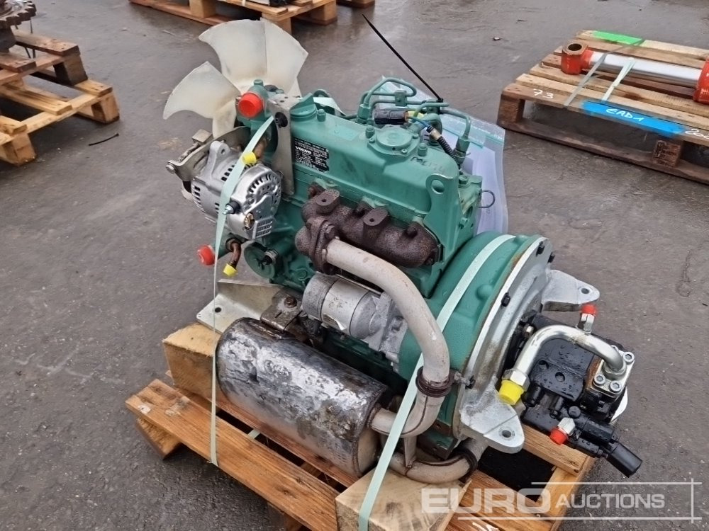 2014 Volvo 3 Cylinder Diesel Engine+ Pump to suit Volvo ECR25D - Construction equipment: picture 4 2014 Volvo 3 Cylinder Diesel Engine+ Pump to suit Volvo ECR25D - Construction equipment: picture 4