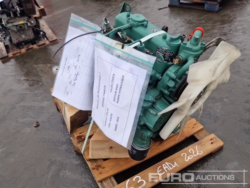 2014 Volvo 3 Cylinder Diesrl Engine + Pump to suit Volvo ECR25D - Construction equipment: picture 2 2014 Volvo 3 Cylinder Diesrl Engine + Pump to suit Volvo ECR25D - Construction equipment: picture 2