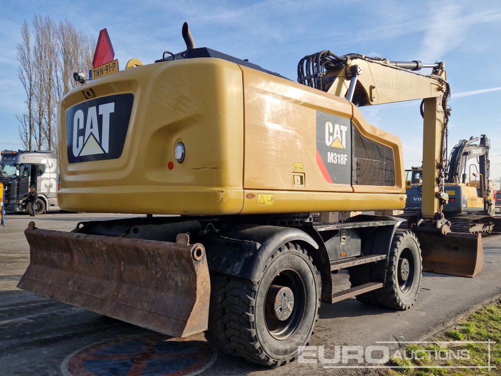 2015 CAT M318F - Wheel excavator: picture 5 2015 CAT M318F - Wheel excavator: picture 5