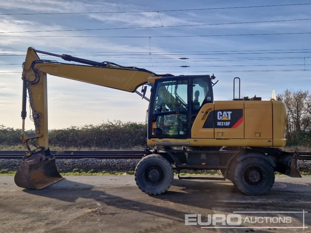2015 CAT M318F - Wheel excavator: picture 2 2015 CAT M318F - Wheel excavator: picture 2