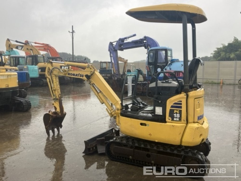 2015 Komatsu PC18MR-3 - Mini excavator: picture 2 2015 Komatsu PC18MR-3 - Mini excavator: picture 2