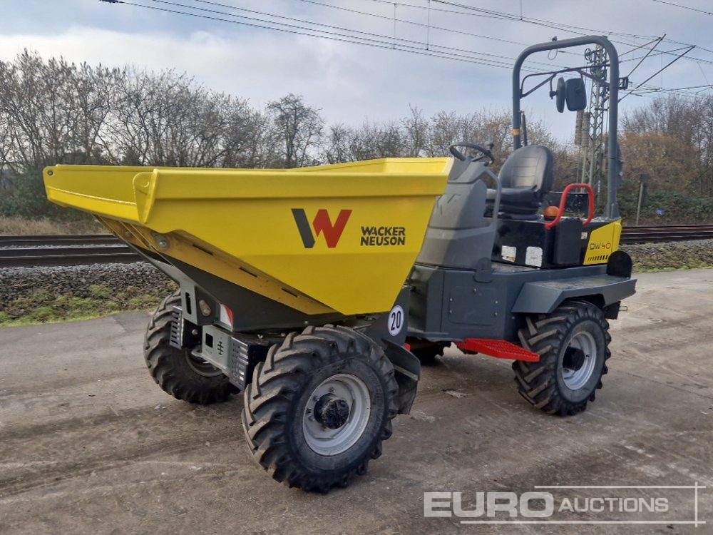 2021 Wacker Neuson DW40 - Mini dumper: picture 1 2021 Wacker Neuson DW40 - Mini dumper: picture 1