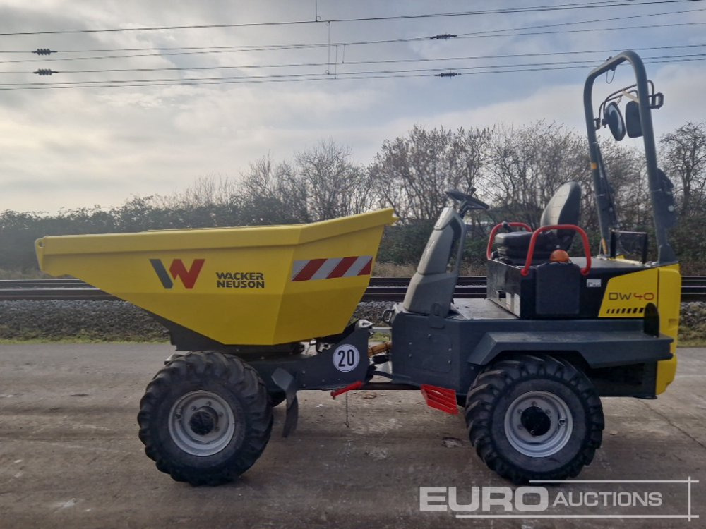 2021 Wacker Neuson DW40 - Mini dumper: picture 2 2021 Wacker Neuson DW40 - Mini dumper: picture 2